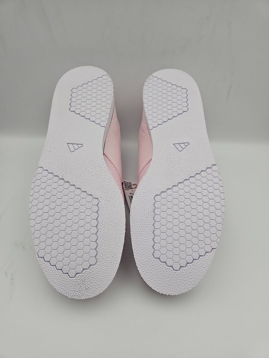 adidas Pink Athletic Shoes with Black Stripes main image 8